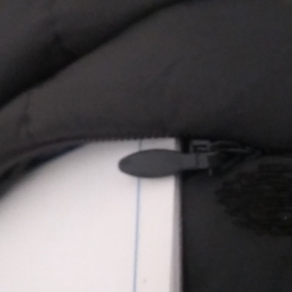 Cold water Creek Red Brocade Snap Up Jacket - Picture 8 of 8